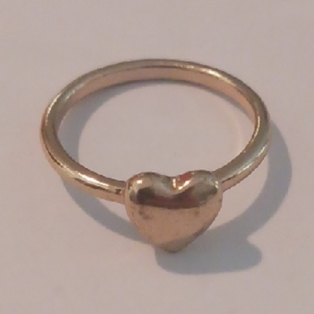 Gold Heart Ring